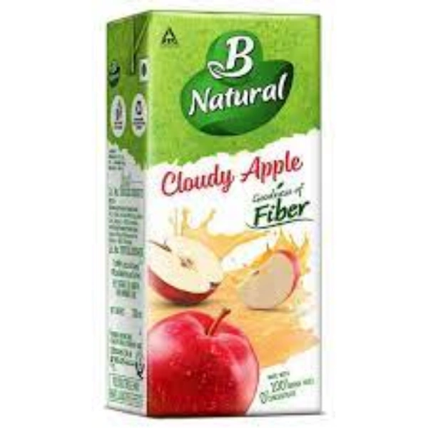 B NATURAL JUICE - 1L, CLOUDY APPLE